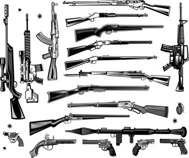Modern silahlar: otomatik silah ve tabanca