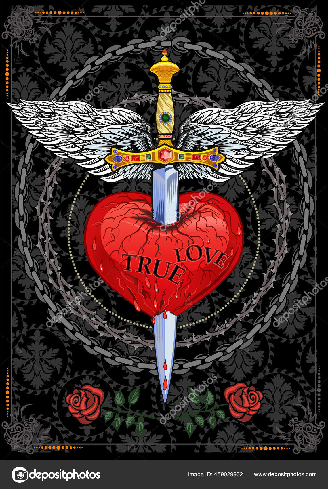 Vektorgrafiken Gebrochenes Herz Tattoo Vektorbilder Gebrochenes Herz Tattoo Seite 3 Depositphotos