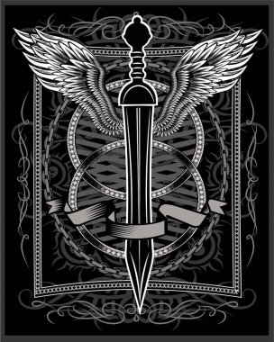 Kanatlı kılıç. Uçan kılıç 