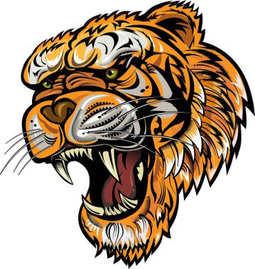 Kaplan Surat. Kılıç dişli kaplan