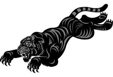 Kaplan Kral. Kaplan dövmesi.