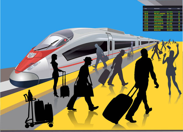 Современный вокзал