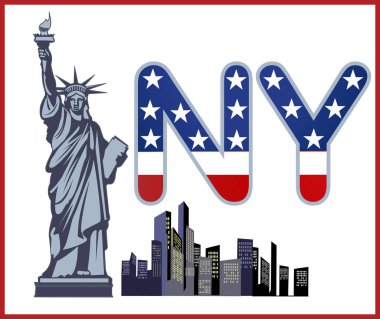 Özgürlük Anıtı. New York ve Amerikan sembolü