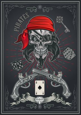 Jolly Roger Korsan Kafatası