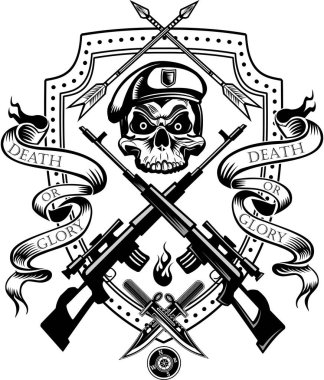 Kurukafa dövmesi çizimi