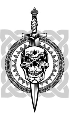 kurukafa oku ve Kafatası motosikleti