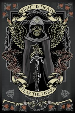 Kılıçlı Kanatlı Kafatası