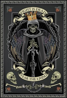 Kılıçlı Kanatlı Kafatası