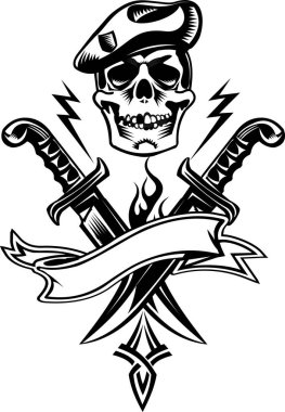 Hançer bıçağının çizimi 