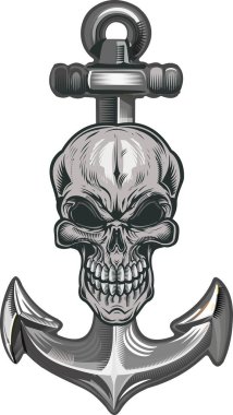 Kafatası hançeri çizimi 