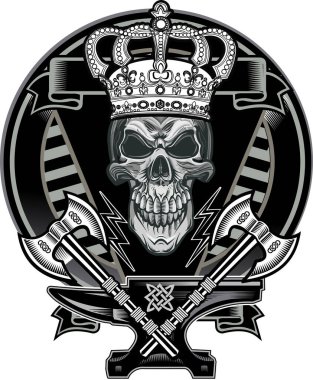 Kafatası dövmesi. Hayat kısadır