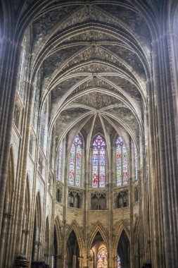 Cathedral of St. Andre in Bordeaux, France clipart