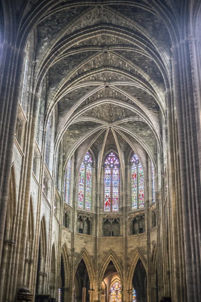 Kathedrale des heiligen andre in bordeaux, franz — Stockfoto