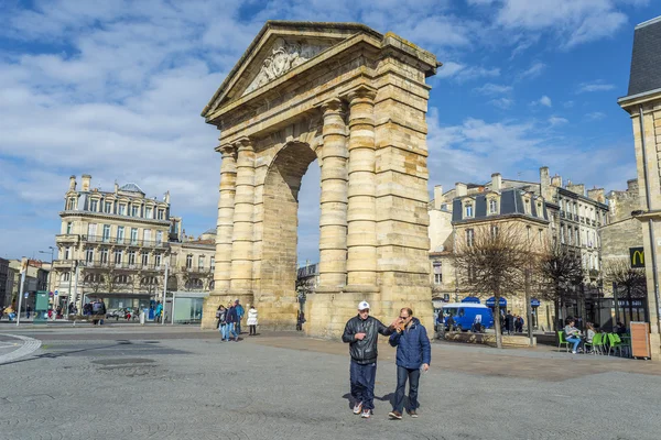 Place de la Victoire en Burdeos, Aquitania. Francia —  Fotos de Stock