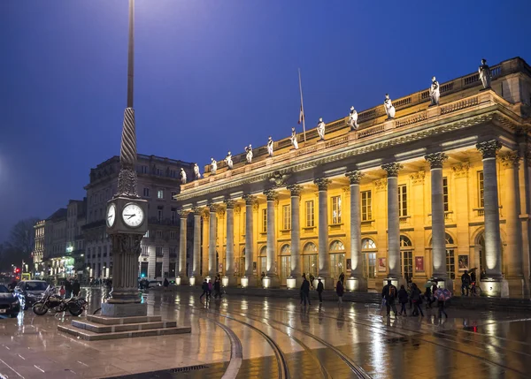 Gran Teatro de Burdeos. Aquitania. Francia . — Foto de Stock