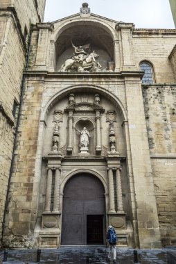 Santiago el gerçek kilise Logroño, İspanya.