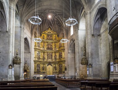 Santiago el gerçek kilise Logroño, İspanya.