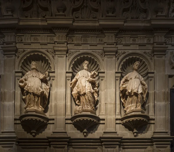 Konkatedra w Santa Maria de la Redonda w Logroño, Hiszpania. — Zdjęcie stockowe