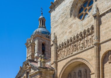Santa Maria Cathedral. Ciudad Rodrigo, Salamanca, Castilla y Leon. İspanya.