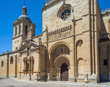 Santa Maria Cathedral. Ciudad Rodrigo, Salamanca, Castilla y Leon. İspanya.