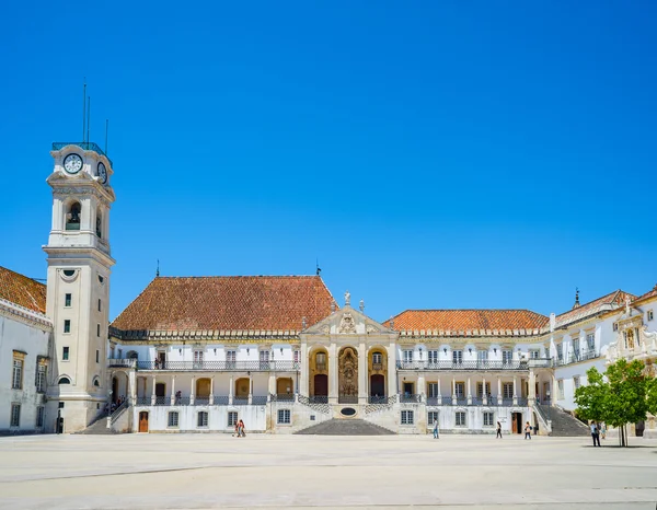 Patio das Escolas univerzita Coimbra, Portugalsko. — Stock fotografie