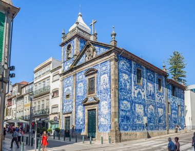 Capela das Almas chapel in Porto, Portugal. clipart