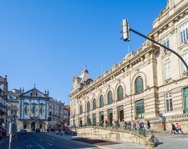 Sao Bento tren istasyonu Porto, Portekiz.