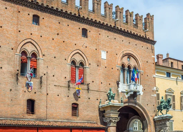 Ducal paleis van Estense in Ferrara. Emilia-Romagna. Italië. — Stockfoto