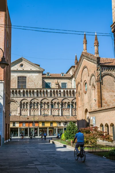 Catedral de San Giorgio, Catedral de Ferrara. Emilia-Romaña. Italia . — Foto de Stock