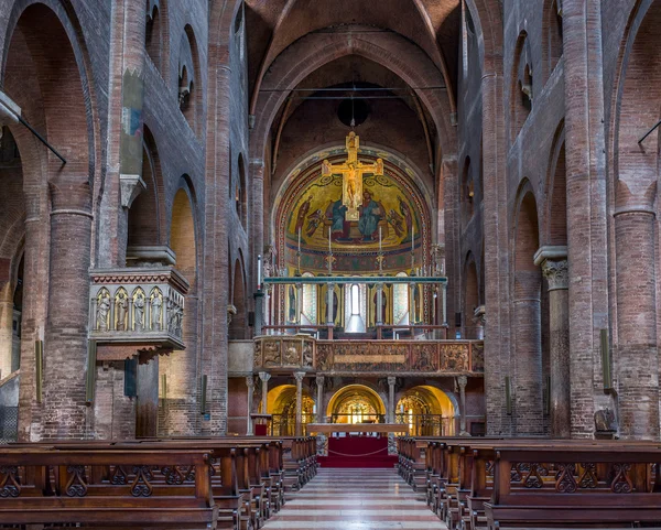 Catedral de Santa Maria Assunta e San Geminiano de Modena, na Emília-Romanha. Itália . — Fotografia de Stock