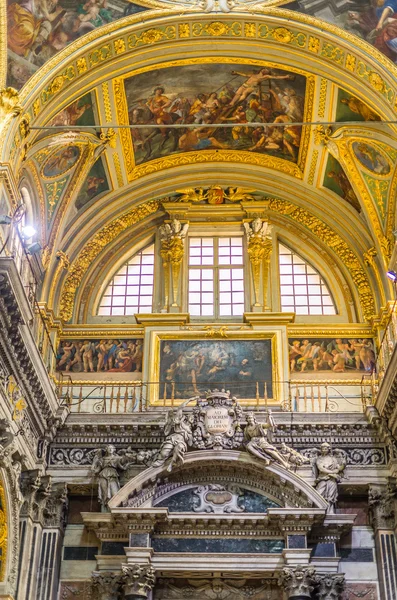 Gesu e dei Santi Ambrogio e Andrea Kilisesi Genova, İtalya. — Stok fotoğraf