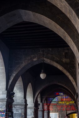 Portici Di Sottoripa, arcade and gallery in Via di Sottoripa. Ge