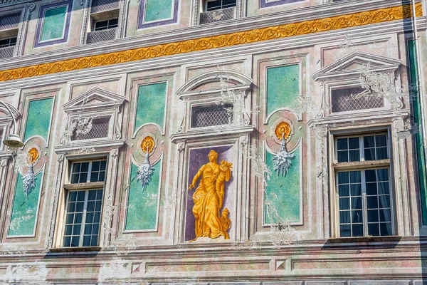 Palazzo San Giorgio di Genova. Liguria, Italia . — Foto Stock