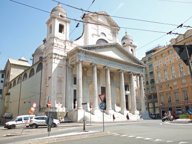Genova Bazilikası della Santissima Annunziata del Vastato. Ital