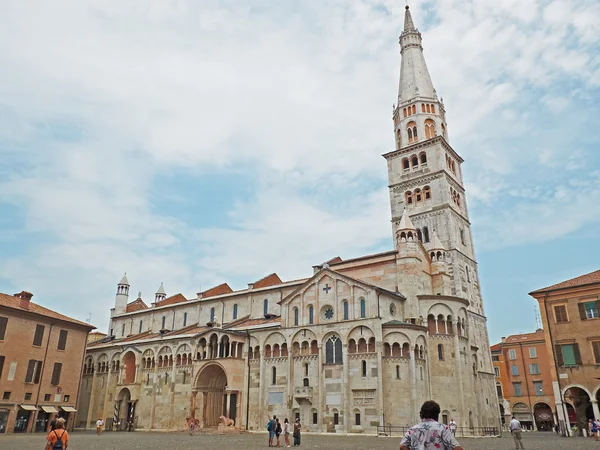 Cattedrale di Santa Maria Assunta e San Geminiano di Modena, in Emilia-Romagna. Italia . — Foto Stock