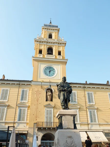 Via Giuseppe Garibaldi Parma. Emilia-Romagna. İtalya. — Stok fotoğraf