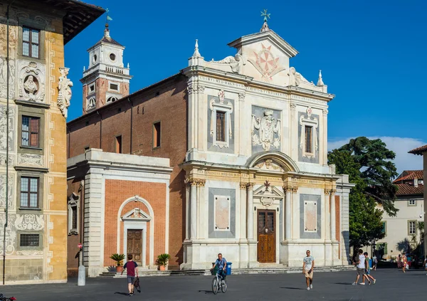 Kostel Santo Stefano dei Cavalieri Pisa, Itálie — Stock fotografie