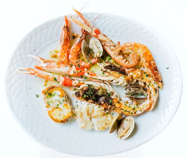 Fruits de mer grillés . — Photo