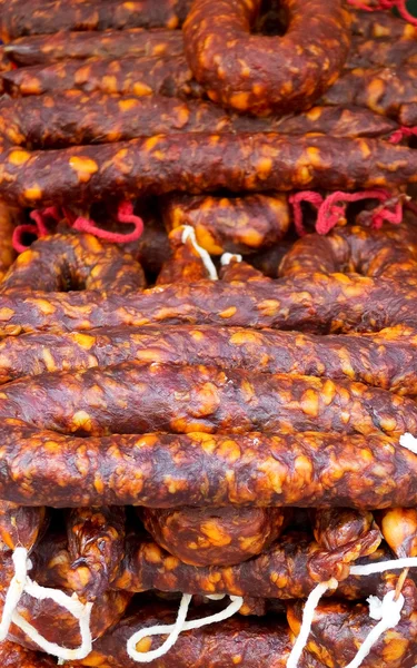 Chorizo español . — Foto de Stock