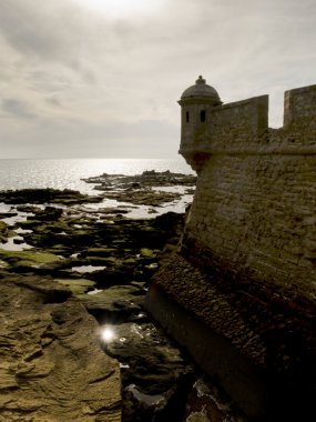 San Sebastian castle. Cadiz, Andalusia. İspanya