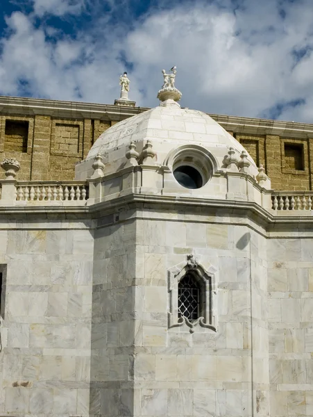 Kathedraal van Cádiz. La Catedral Vieja, Iglesia de Santa Cruz. — Stockfoto
