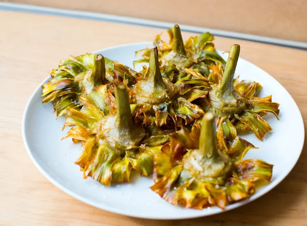 Fried artichokes. — Stock Photo, Image