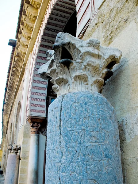 Patio de los Naranjos katedry Meczet, Mezquita de Cordoba. — Zdjęcie stockowe