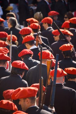San Irun içinde Marcial Alarde. Guipuzcoa, İspanya