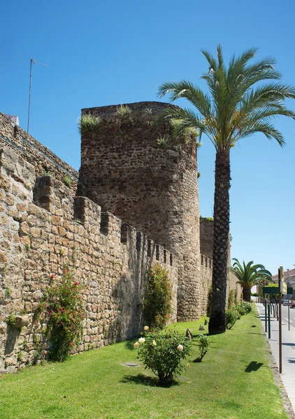 Zdi města Plasencia, Španělsko. — Stock fotografie