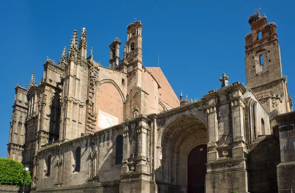 大教堂圣玛丽亚 · 普拉森西亚。西班牙 — 图库照片