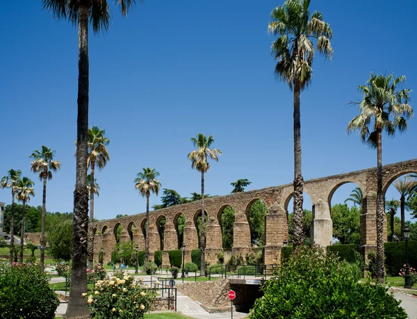 Arcos de San Antón, Acueducto de Cáceres. España — Foto de Stock