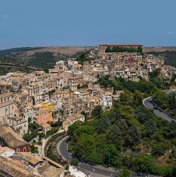 Ragusa Ibla 도시 풍경입니다. 시 실리, 이탈리아. — 스톡 사진