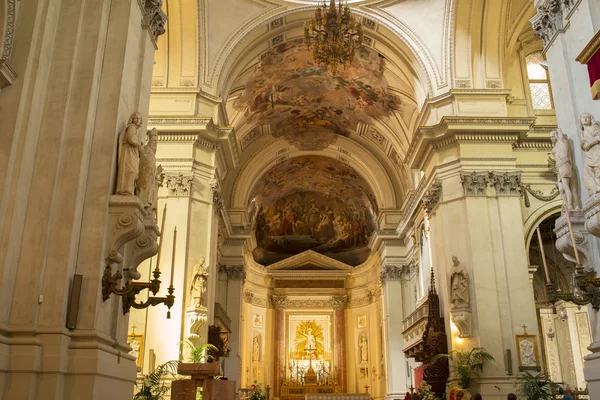 Metropolitní katedrála Nanebevzetí Panny Marie v Palermu. Sicílie, Itálie. — Stock fotografie