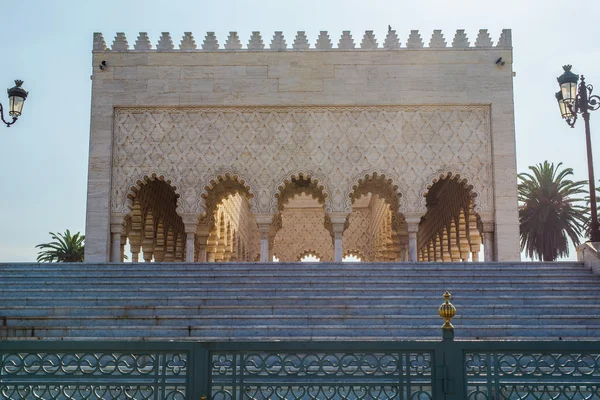 Mausoleum of Mohammed V and and Hassan II in Rabat. — Stock Photo, Image